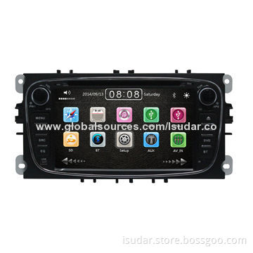 Car Multimedia Players for Ford Focus/Mondeo, w/ Wi-Fi, 1080p Video Play, Supports iPhone 5/CPU800MNew